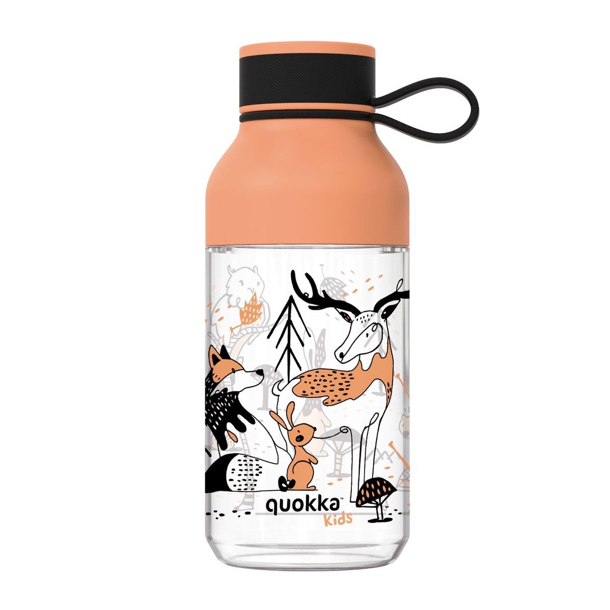 Plastová láhev Ice Kids s poutkem In the Woods 430 ml