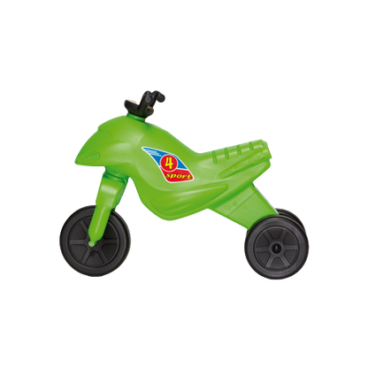 Odrážedlo Super bike 4 medium Zelená
