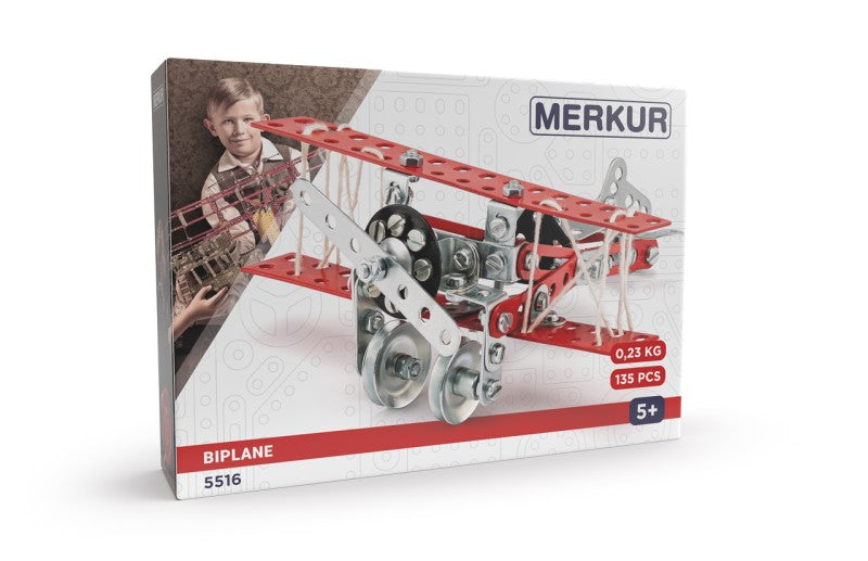 Merkur 051 - dvouplošník, 148 dílů