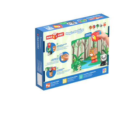 Geomag Magicube Džungle 8 dílků