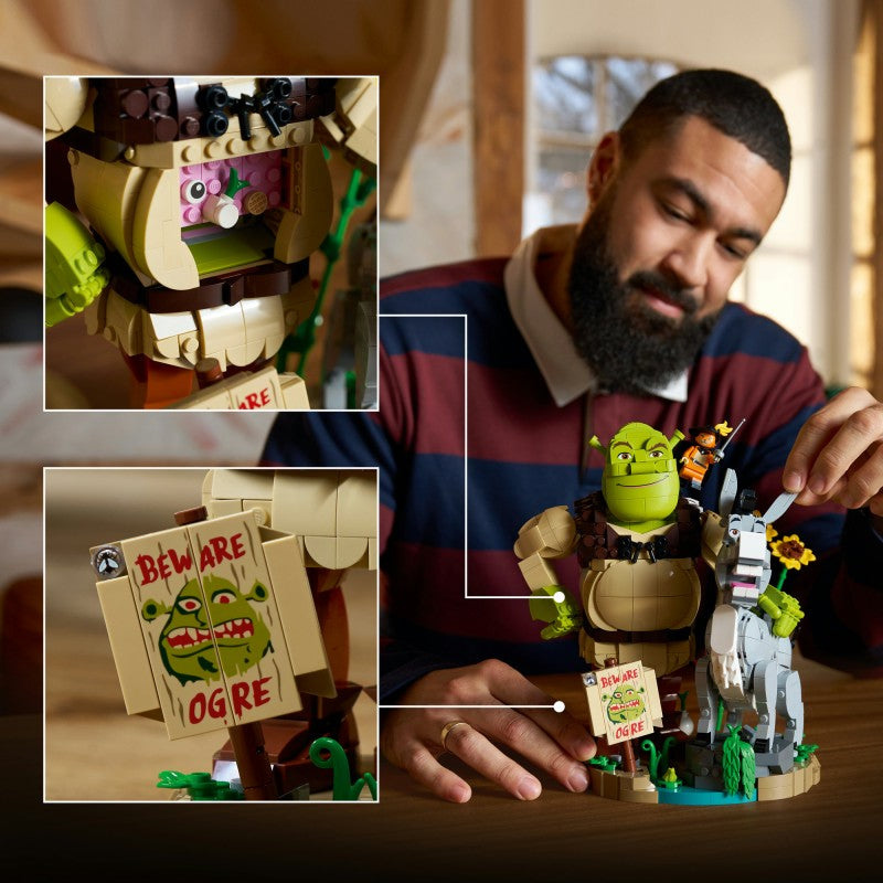 LEGO® Shrek 72423 Shrek, Oslík a Kocour v botách