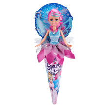 Princezna zimní Sparkle Girlz v kornoutku tyrkysová