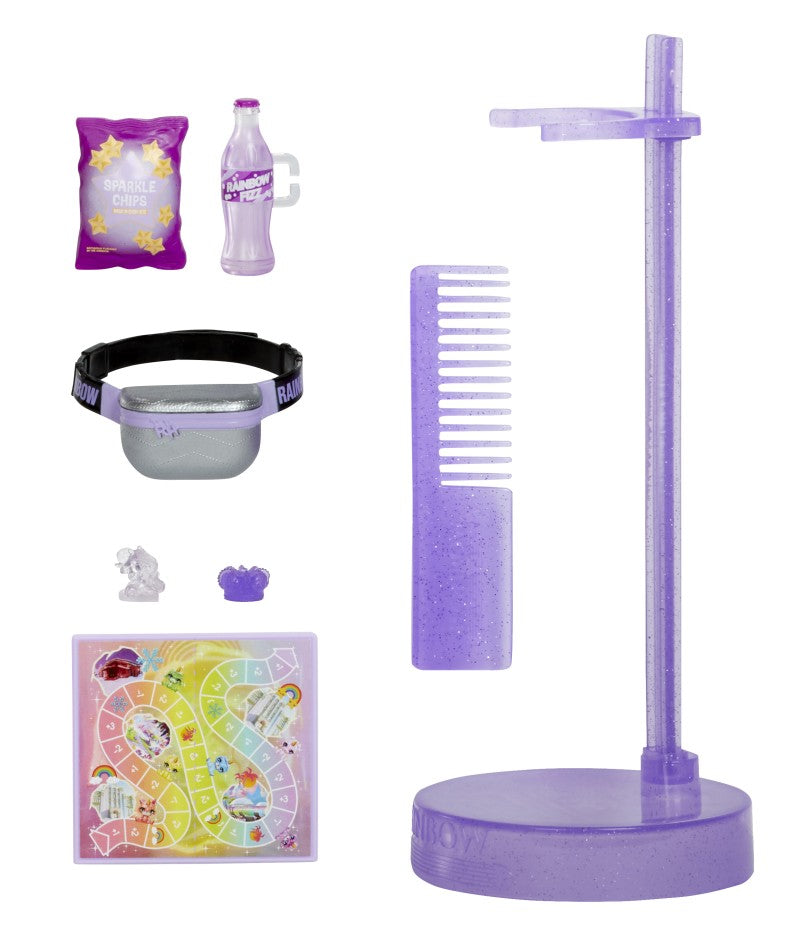 Rainbow High Sparkle & Shine Fashion panenka - Viola