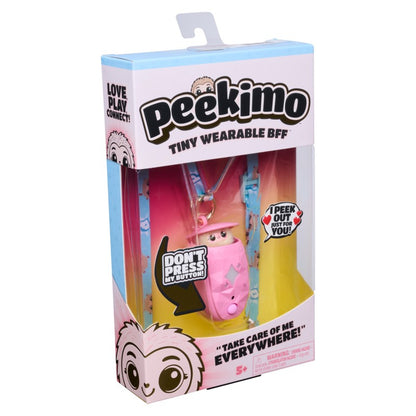 Peekimo – růžové interaktivní zvířátko v kapsičce