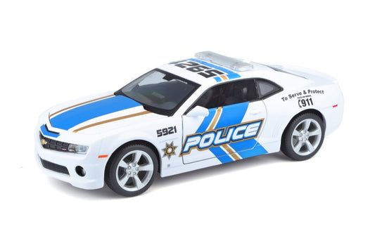 Chevrolet Camaro SS, 2010, bílá, 1:24