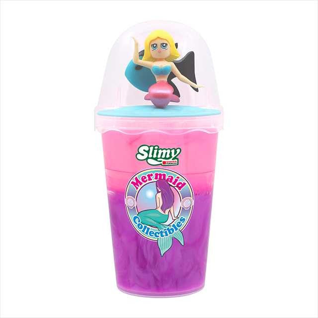 Slimy s mořskou pannou zeleno - fialový sliz