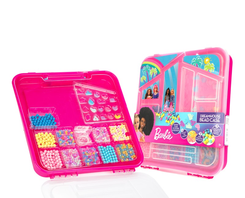 Sada na výrobu šperků v kufříku Barbie