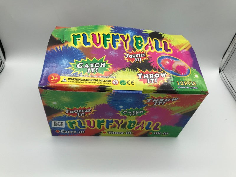Ježura - smajlík svítící 13 cm fialový