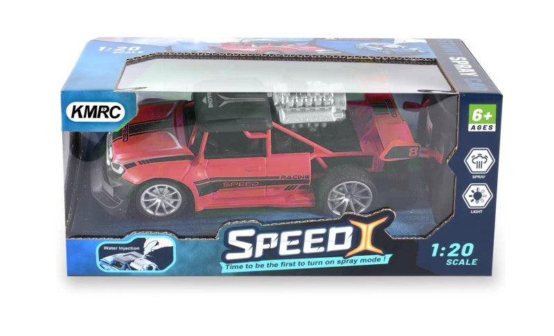 Auto 1:20 s efektem kouře RC modré