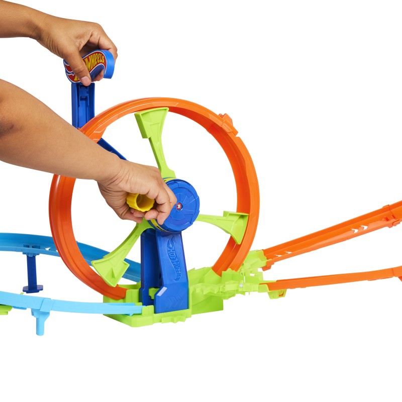 Hot Wheels dráha řetězový náraz
