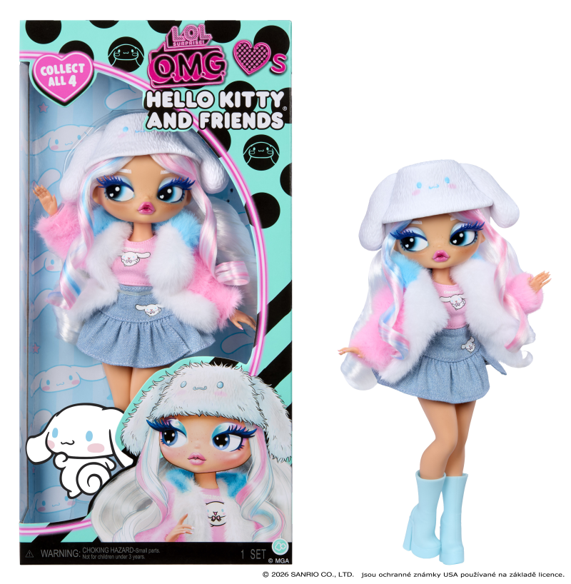 L.O.L. Surprise OMG Velká ségra jako Hello Kitty - Cinnamoroll