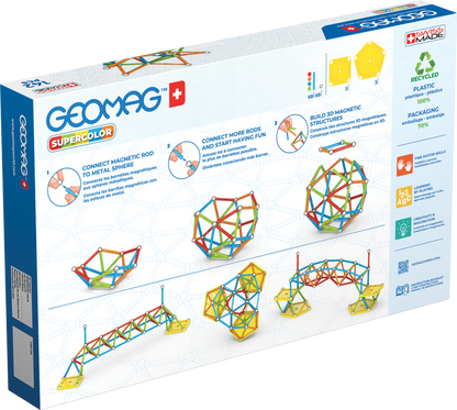 Geomag Supercolor 142 dílků