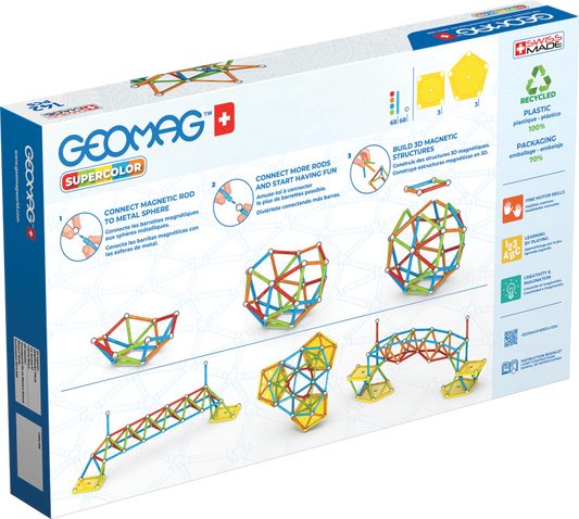 Geomag Supercolor 142 dílků