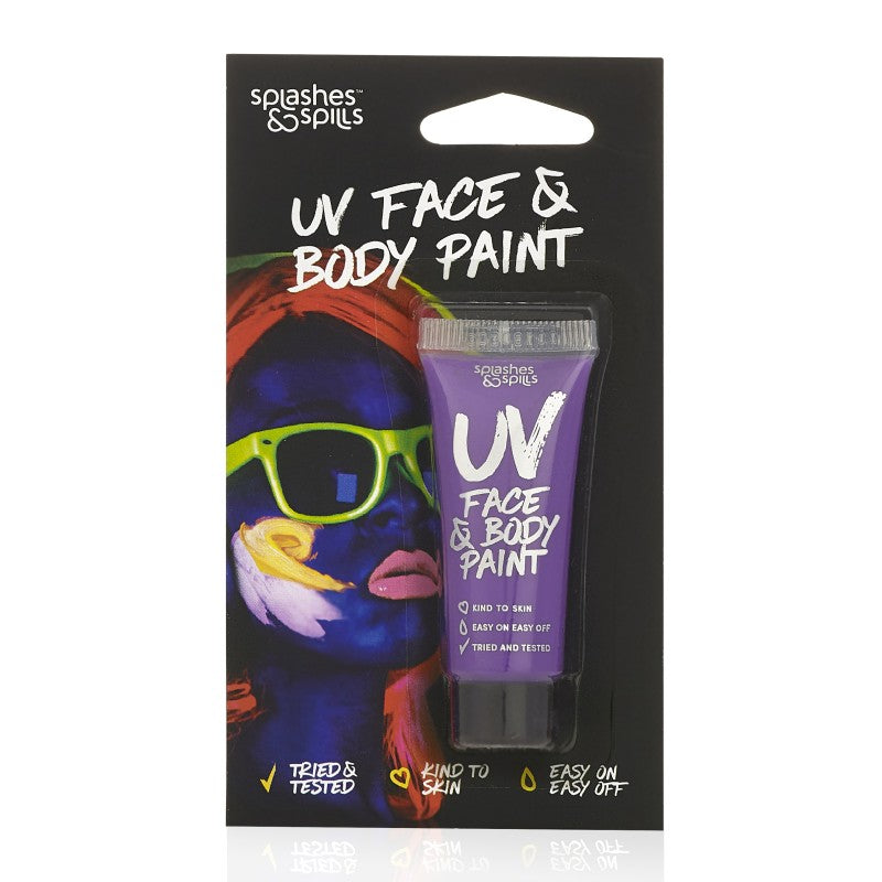 Barva na obličej a tělo UV v tubě