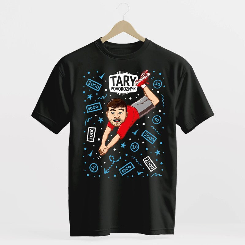 Tary Povoroznyk Tričko Tary money černé 104-110