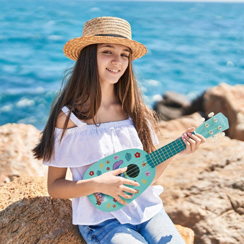 Lexibook dřevěné ukulele Stitch 21'' / 53 cm