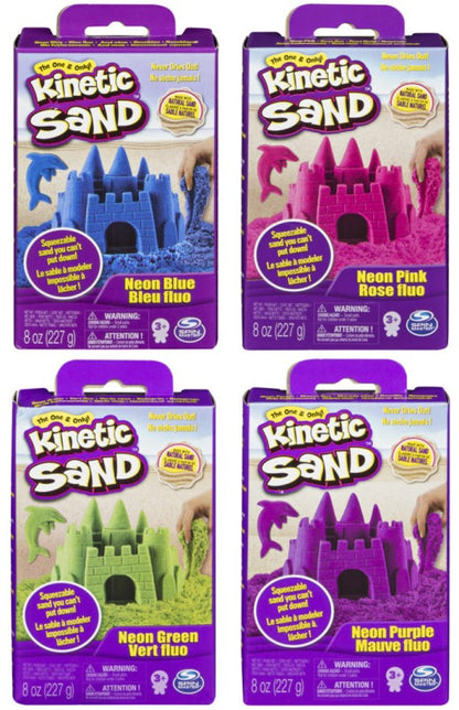 Kinetic sand neonové barvy písku žlutý