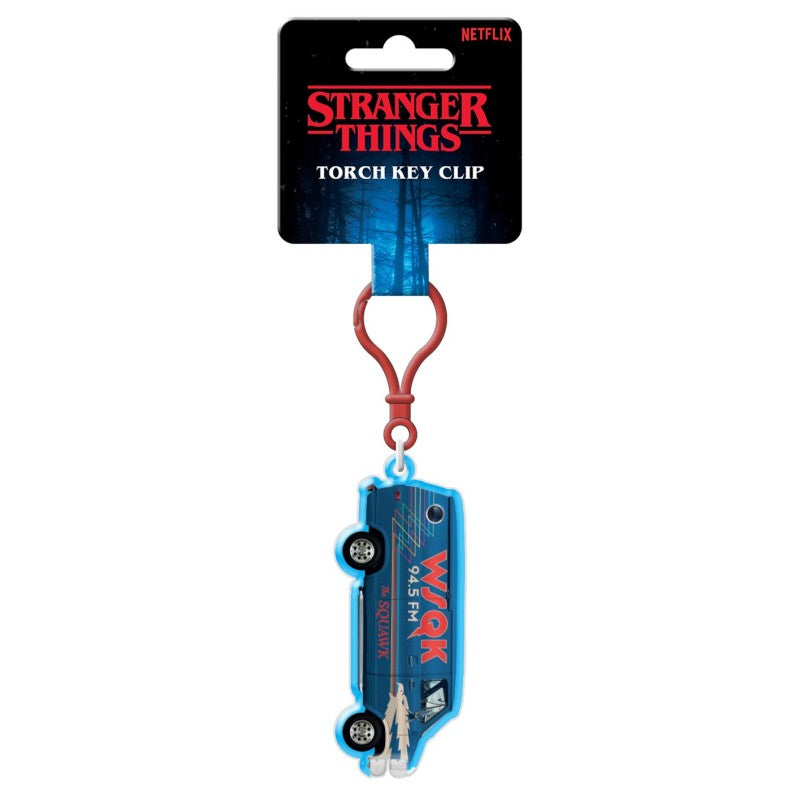 Stranger Things klíčenka se světlem - WSQK Van