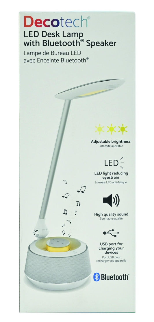 Lexibook stolní lampa LED s bluetooth reproduktorem