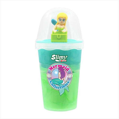 Slimy s mořskou pannou zeleno - fialový sliz