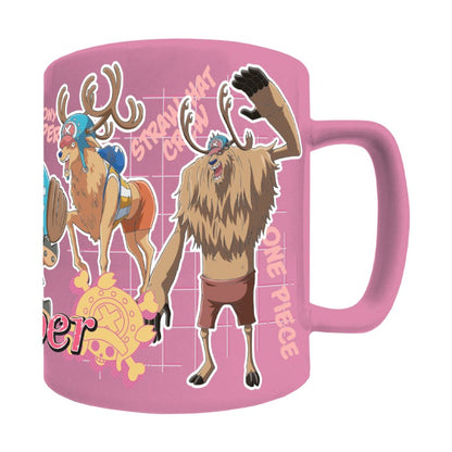 One Piece hrnek s návlekem (Chopper)