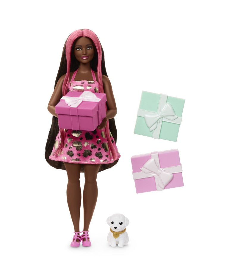Barbie party reveal Barbie
