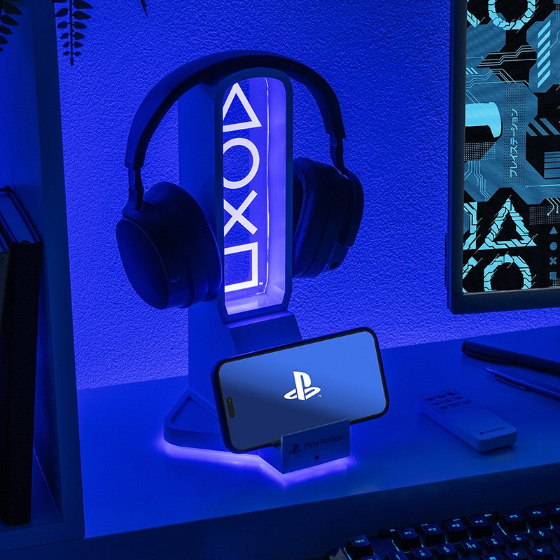 Playstation, stojan s LED světlem