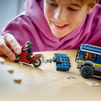 LEGO® 60479 City Policejní dodávka pro převoz vězňů
