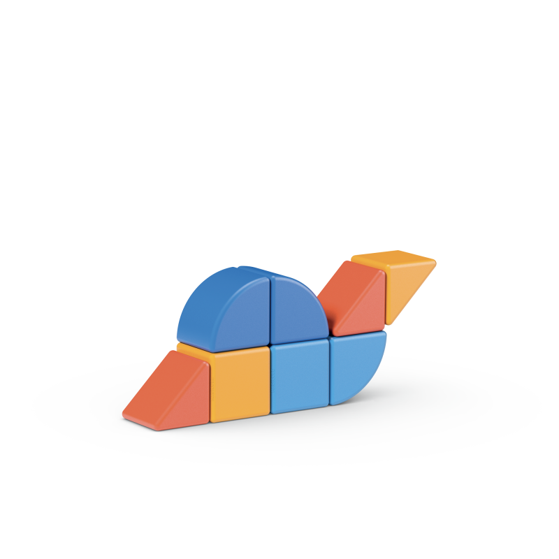 Geomag Magicube Shapes 9 dílků
