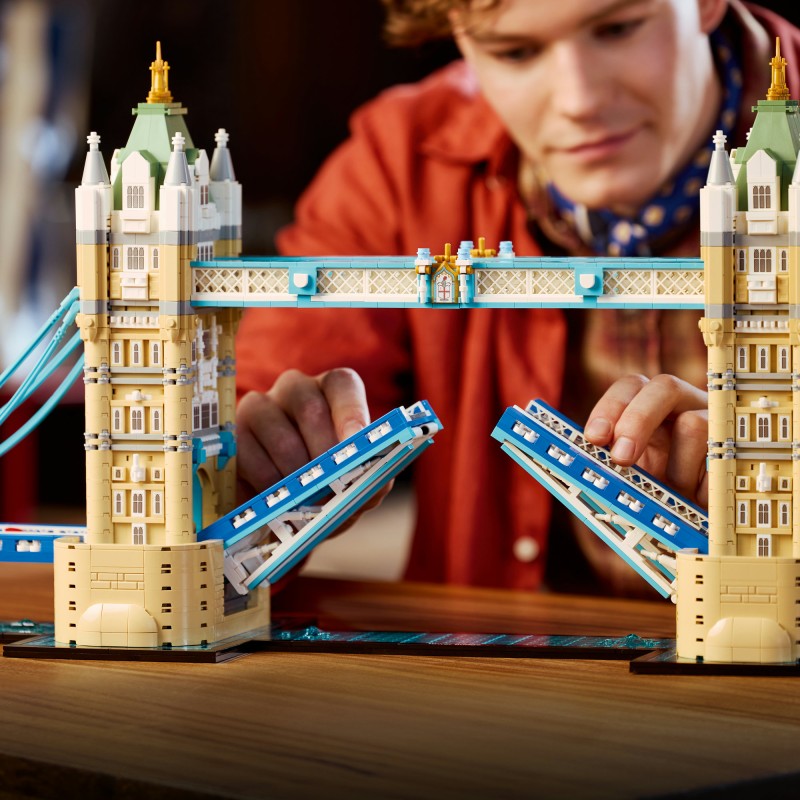 LEGO Architecture 21067 Tower Bridge - detailní model londýnského mostu