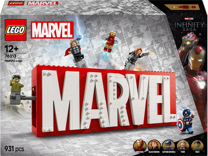 LEGO® Marvel 76313 Logo MARVEL a minifigurky