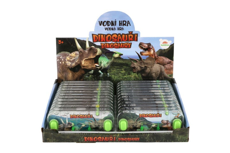 Vodní hra hlavolam dinosaurus 4 druhy