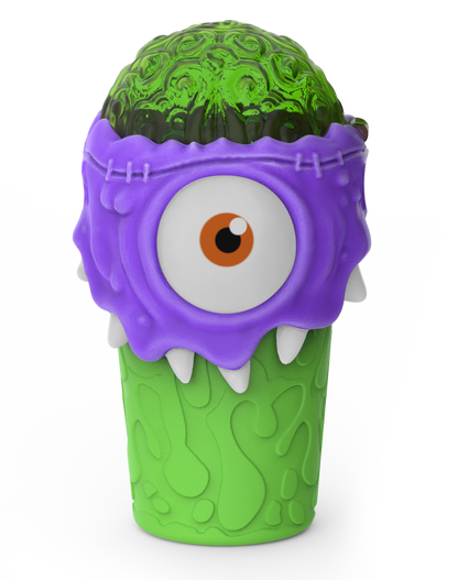 Slushy Maker Monster výroba ledové tříště Zelená hlava