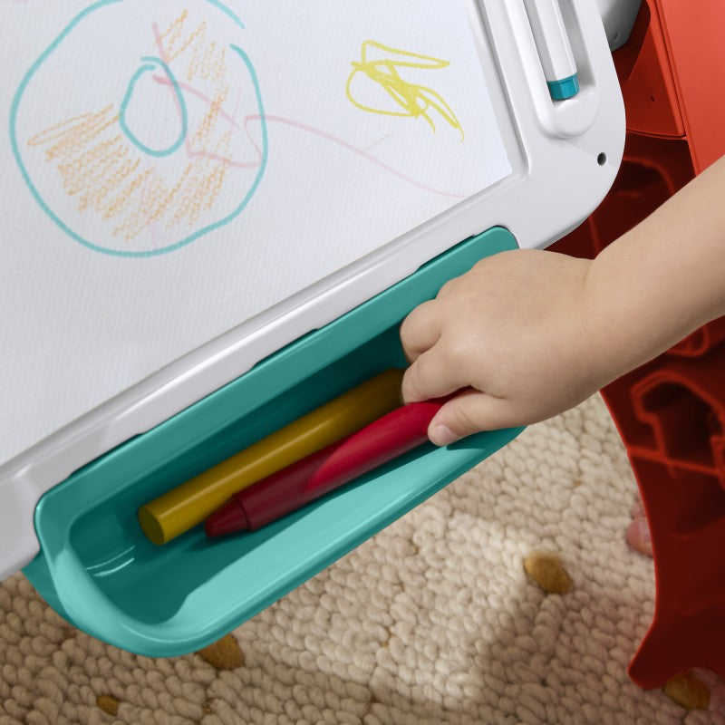 Fisher Price hrací stoleček a stojan 4 v 1