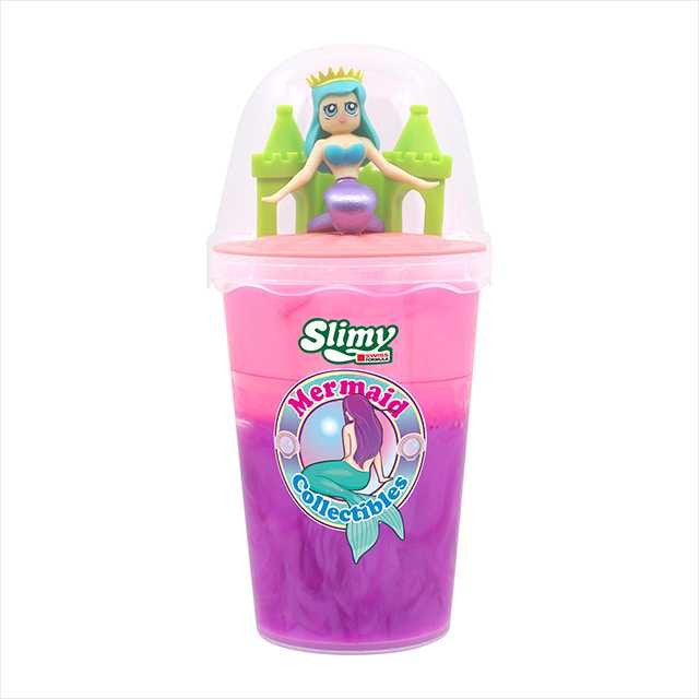 Slimy s mořskou pannou zeleno - modrý sliz