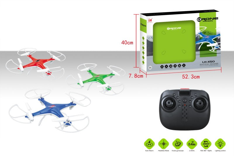 Dron Pioneer červený