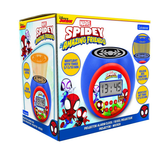 Lexibook budík Spidey se stropním projektorem