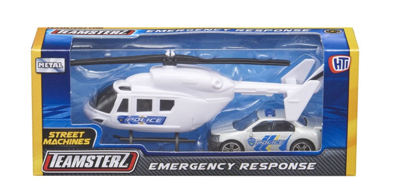 Teamsterz helikoptéra a autíčko záchranáři