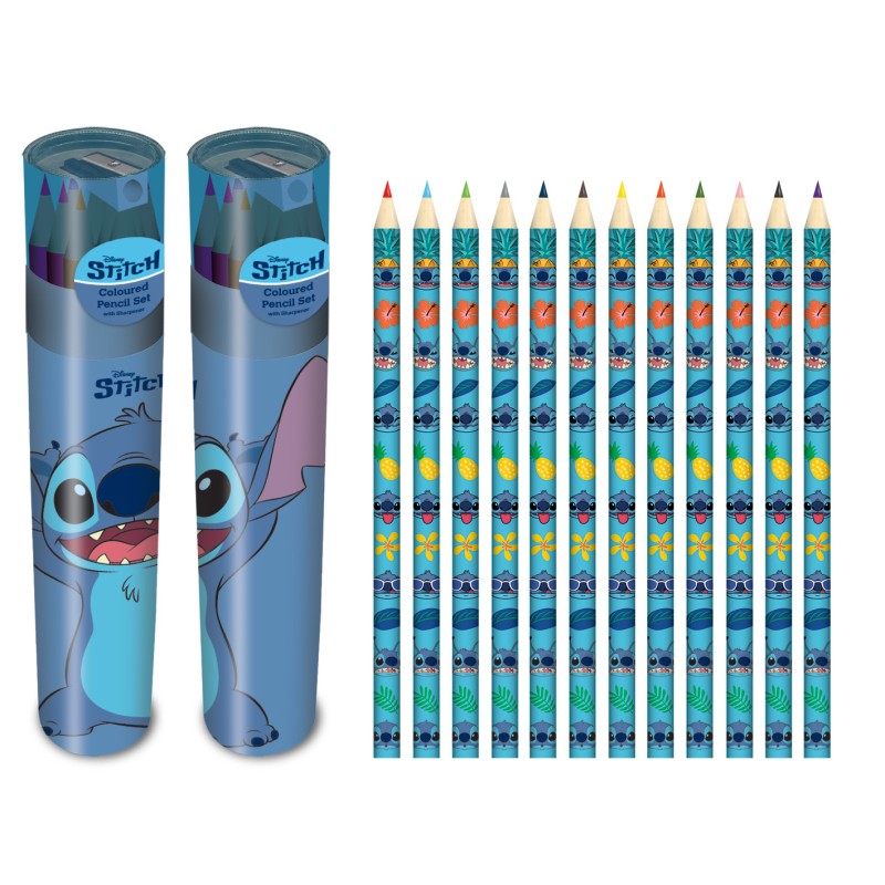 Lilo a Stitch set pastelek tubus