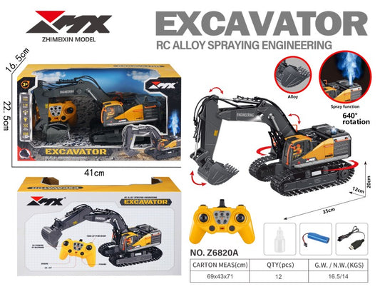 RC bagr se sprejem 1:18 2.4Ghz