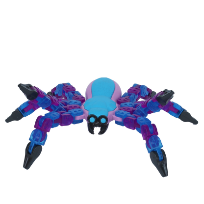 Klixx Creaturez Pavouk modro-fialový