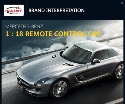 R/C 1:18 Mercedes-Benz SLS AMG žlutý
