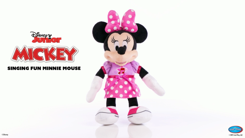 Mickey Mouse zpívající plyšák-Minnie