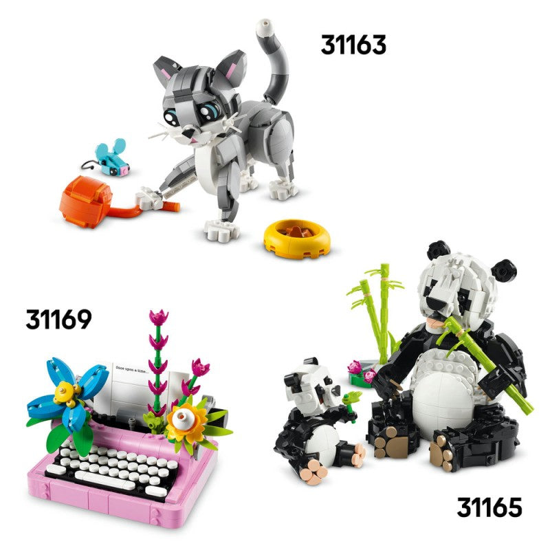 LEGO® Creator 3 v 1 31170 Divoká zvířata: Růžový plameňák
