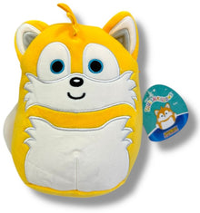 Plyšový ježek Sonic Squishmalows 25 cm žlutý