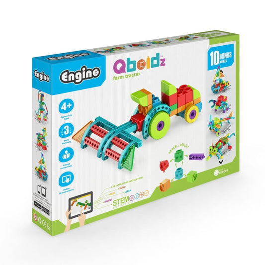 Engino Qboidz Traktor 10 modelů