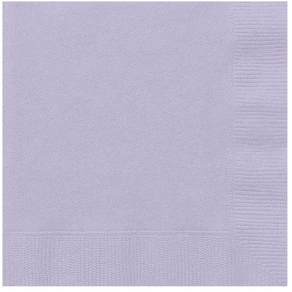 Ubrousky papírové levandulové 33 x 33 cm 20 ks