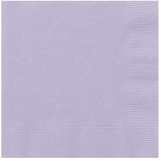 Ubrousky papírové levandulové 33 x 33 cm 20 ks