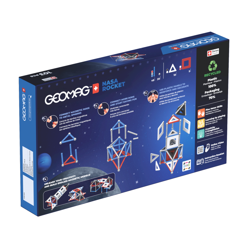 Geomag Nasa Rocket 103 dílků