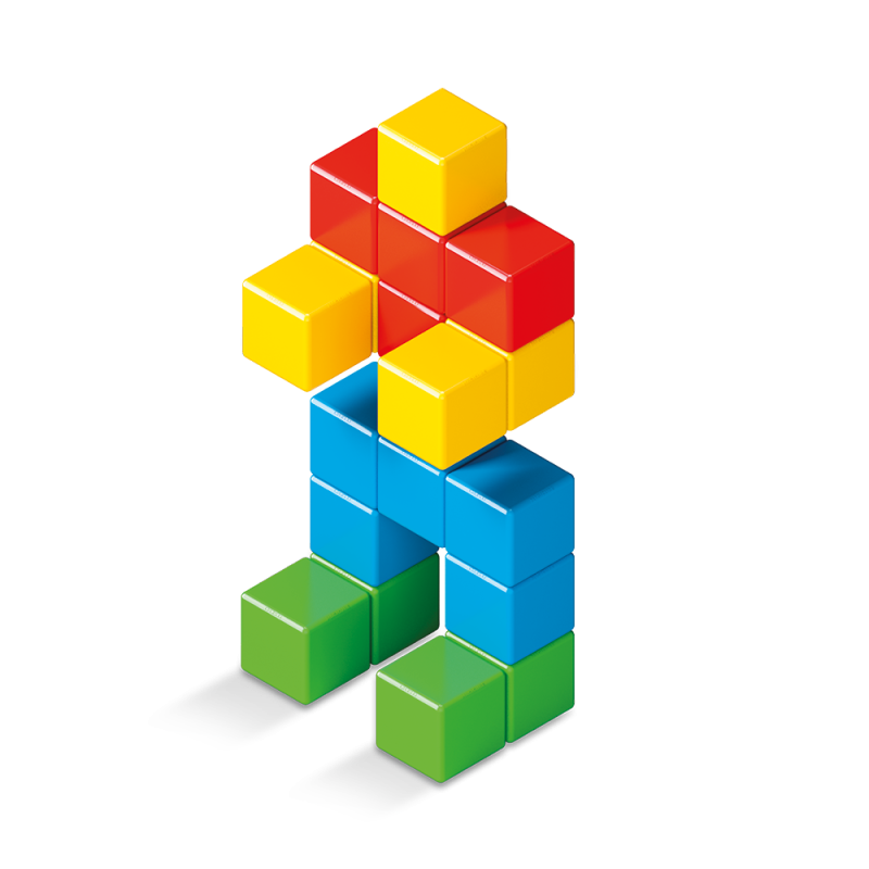 Geomag Magicube Full Color 24 dílků